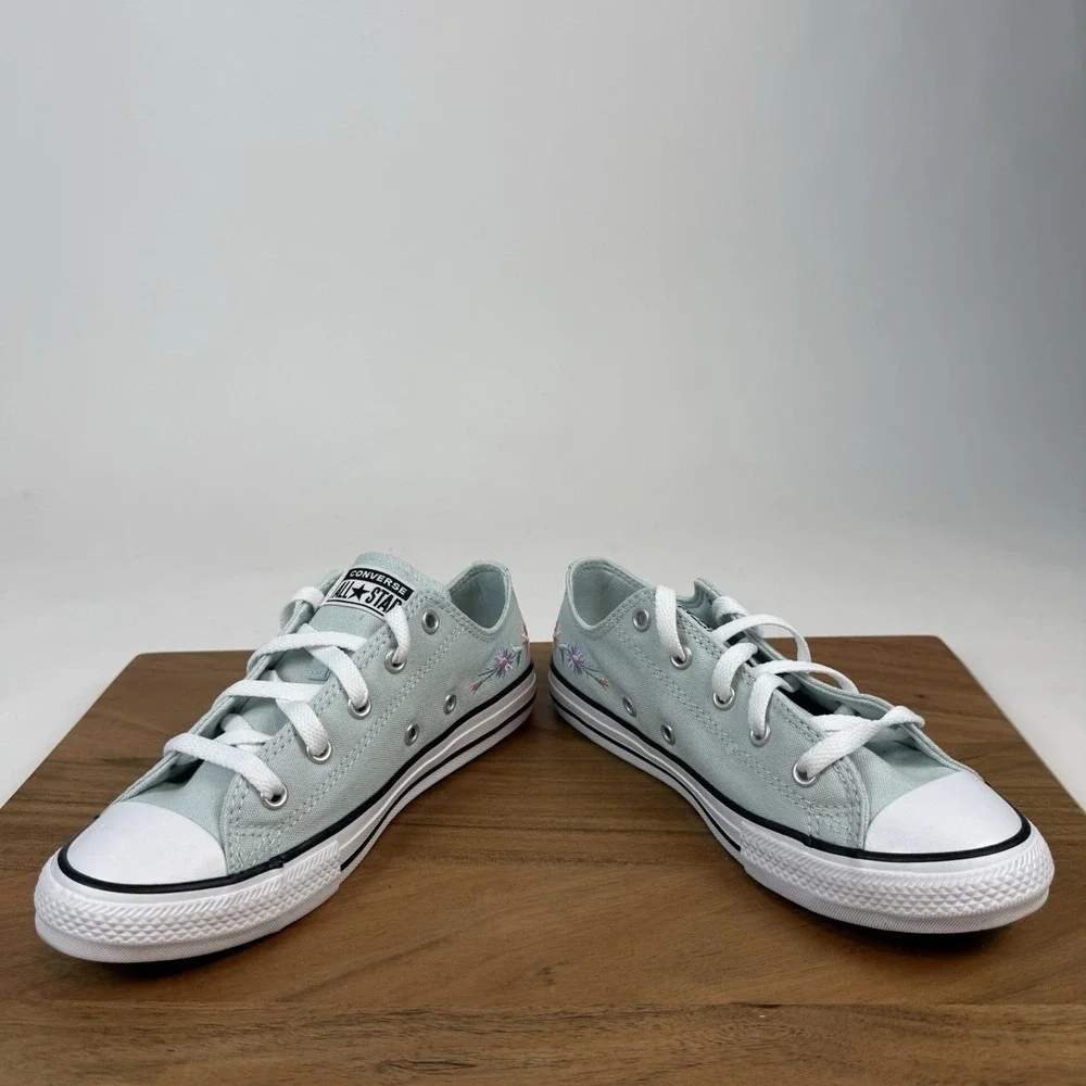 New Big Kids Converse Chuck Taylor All Star You‎ Dew You Floral Sneaker Sz 3 Y
